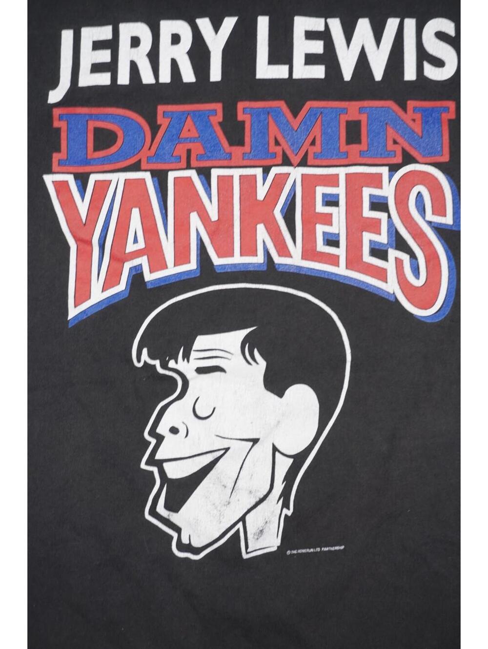 Vintage Damn Yankees Jerry Lewis T Shirt Large Mens Single Stitch Musical 90s